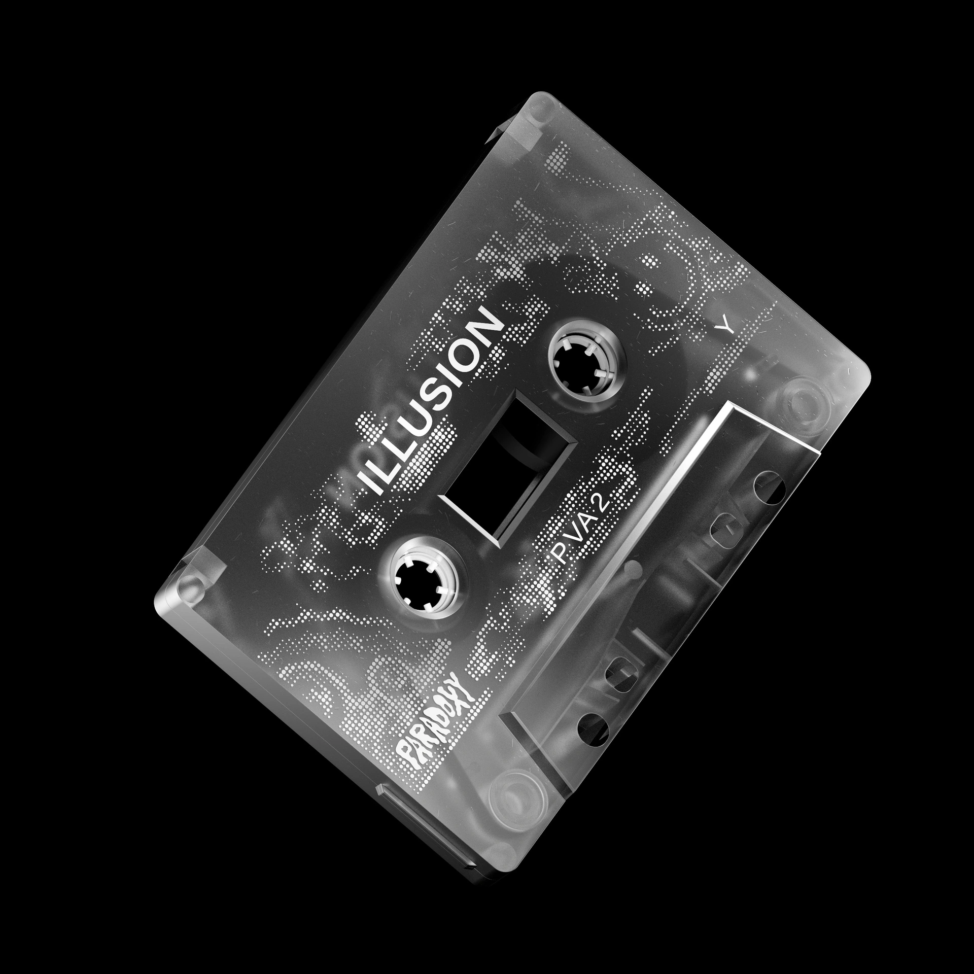 PARADOXY Rec. – ILLUSION VA2 – 3D, Product Visualization, Hardsurface Modeling, Houdini, Blender, Photoshop, Illustration, Poster, Shader Development, Look Development, Lighting, Rendering, Art Direction, Visual Identity, Collage, Print Design – Projekt Bild 5